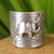 Fair Trade Elephant Theme Sterling Silver Wrap Ring 'Thai Forest Elephant'