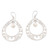 Sterling Silver and Cultured Pearl Dangle Earrings 'Keep Your Cool'