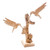 Hand Carved Bird-Motif Statuette from Bali 'Sharing is Caring'