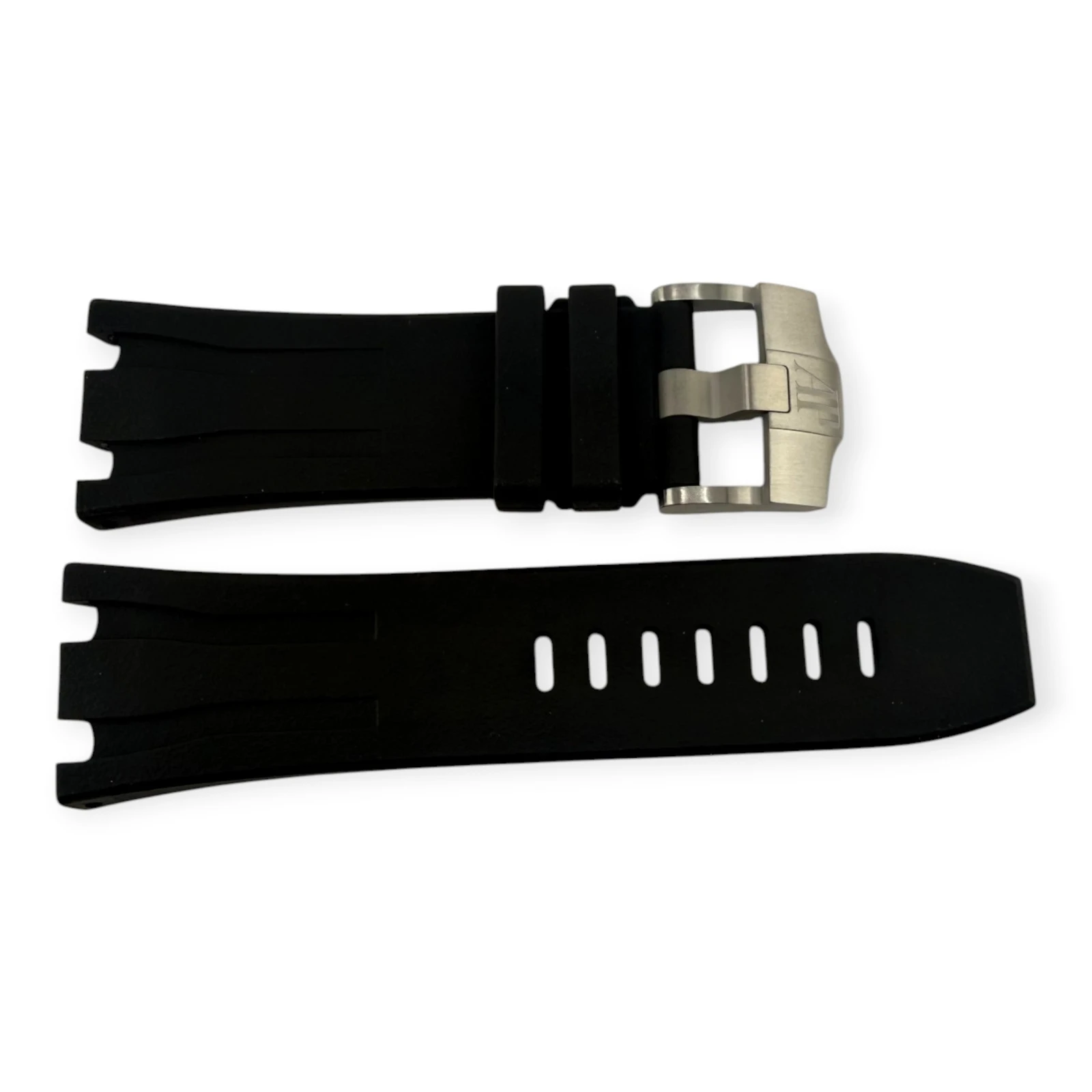 Audemars Piguet Black Rubber Strap & Steel Tang Buckle 44mm Royal Oak Offshore