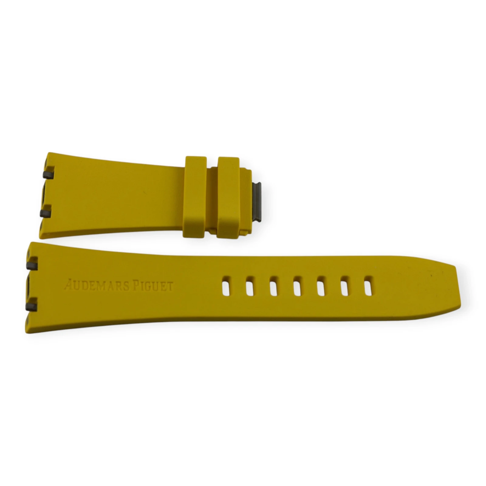 Audemars Piguet Yellow Rubber Strap for 43mm Royal Oak Offshore Quick Release