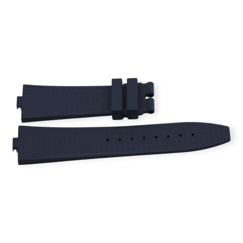 Vacheron Constantin ELASTO Blue Rubber Strap Overseas 4500V 5500V 24mm