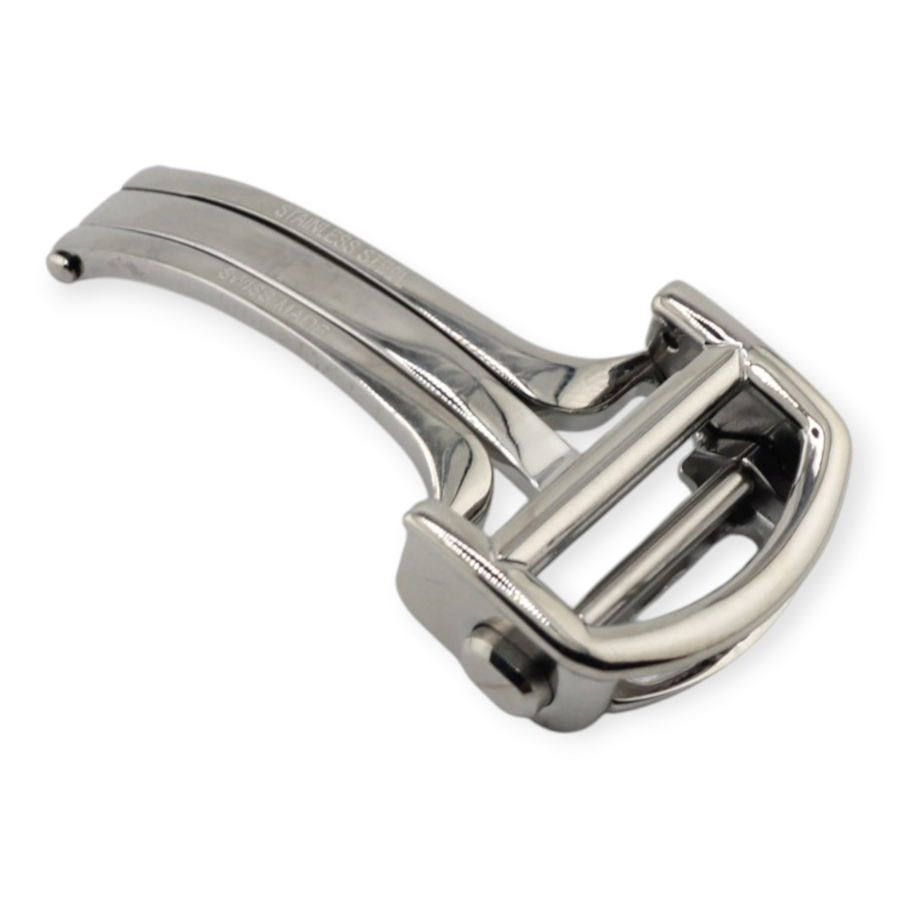 Cartier 14mm Stainless Steel Deployant Folding Buckle