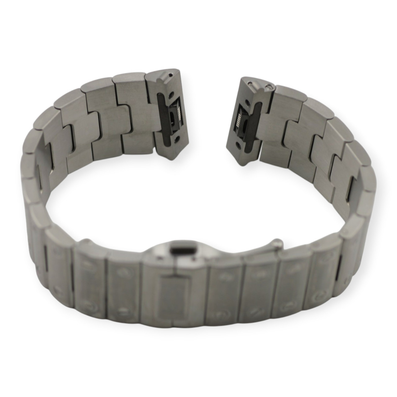 Cartier Santos de Cartier Medium stainless steel bracelet with QuickSwitch