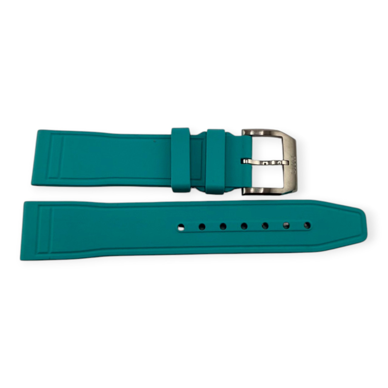 IWC Schaffhausen Light Blue Rubber Strap 20/18 - EasX-CHANGE