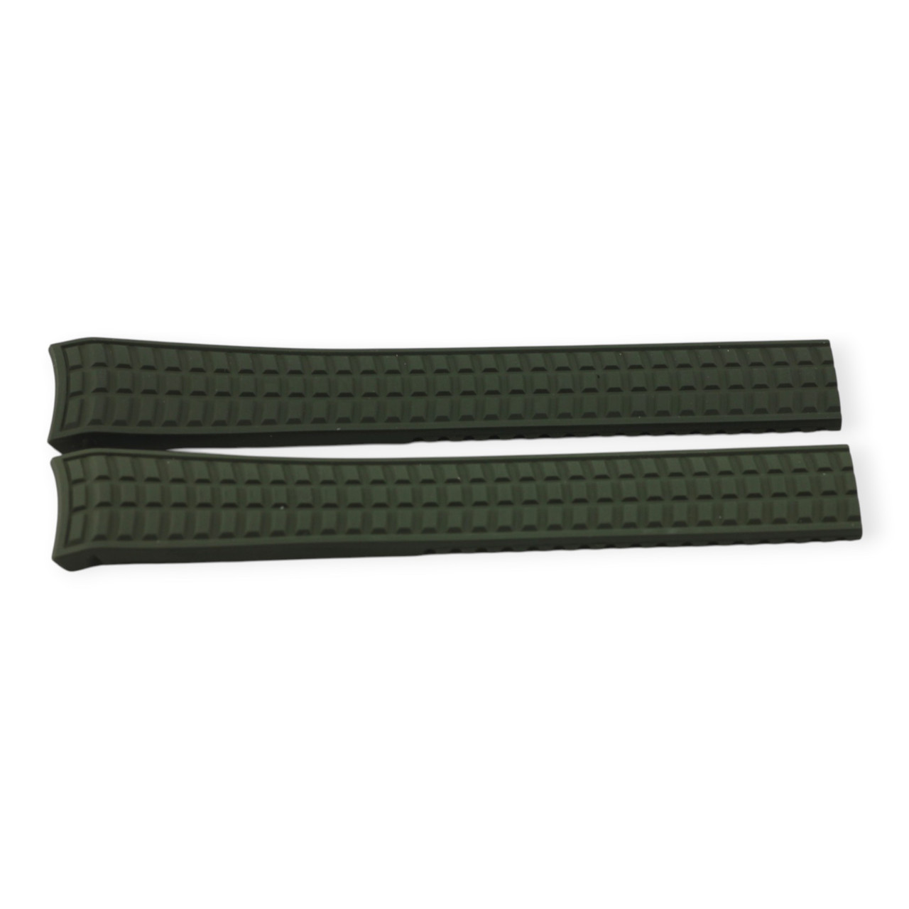 Patek Philippe Khaki Green Rubber Strap 19mm/16mm – Aquanaut Luce 5267