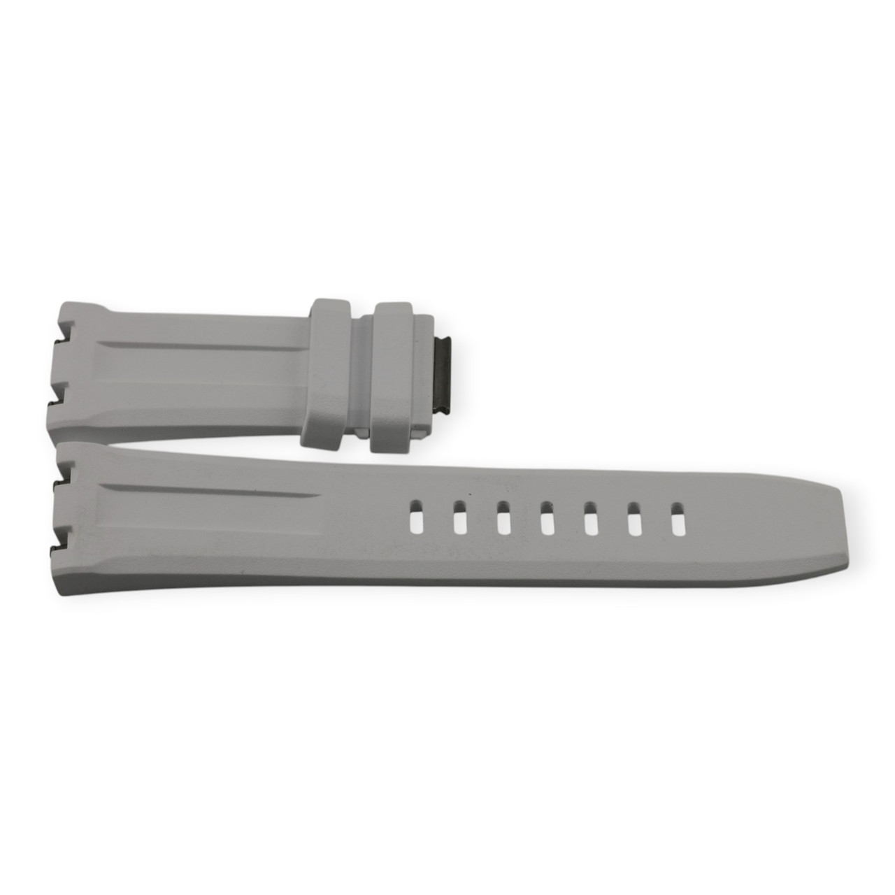 Audemars Piguet White Rubber Strap Quick Release for 42mm Royal Oak Offshore