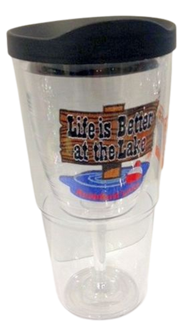 Rushford Lake Tervis Wine Goblet Tumbler