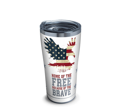 Home of the Free Because of the Brave Tervis Tumbler