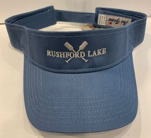 Color: Lake Blue
Adhustable Strap On Rear Of Hat
One Size Fits Most
Rushford Lake embroidery
100% Cotton