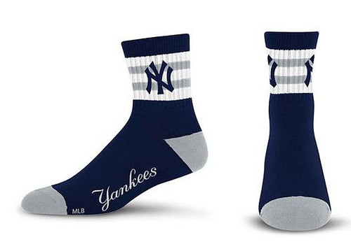 MLB New York Yankees Socks
Size: MENS: Large (10-13)
76% Acrylic, 15% Polyester, 5% Nylon, 3% Rubber, 1% Spandex
Official License Product!