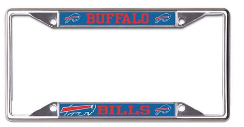 Buffalo Bills Chrome Frame w Acrylic Inserts

The product features a chrome frame with acrylic inserts.
Decorated in the USA. 
Officially Licensed