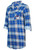 BUFFALO BILLS Ladies Red/Royal Plaid Knit Night Shirt
Front Pocket W/Logo
95 % Polyester 5% Spandex
Official License Product
