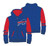 Buffalo Bills YOUTH Full Zip Fleece Hoodie
Available Sizes: S (8), M (10-12), L (14-16) XL (18-20) 
Body: 60% Cotton, 40% Polyester
Hood Lining: 60% Cotton, 40% Polyester
Official License Product