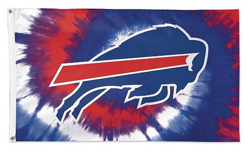 buffalo bills tie dye flag