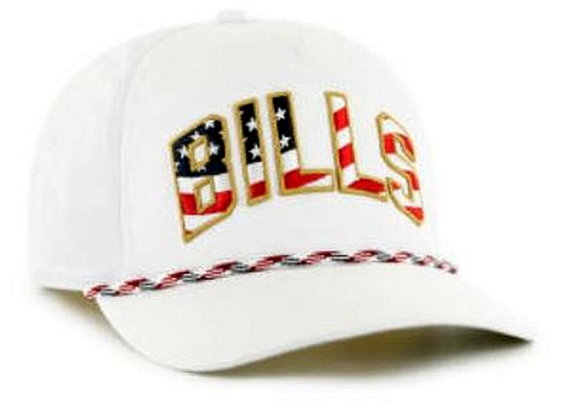 Buffalo Bills White Flag Flutter