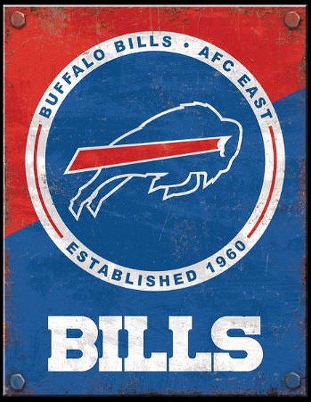 Zubaz Men's NFL Buffalo Bills Team Color Hoodie With Viper Print