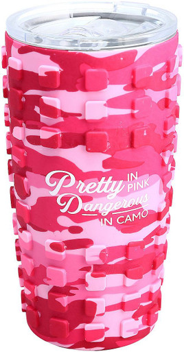 Pink Camo Tumbler