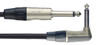 Stagg 6 m (20') Professional Instrument Cable -Straight to Angle