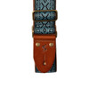 Stagg Woven Nylon Strap -Diamond Blue
