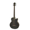 ARIA Stained Black Medium Scale Elec-Acous Bass w/ Bag