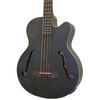 ARIA Stained Black Medium Scale Elec-Acous Bass w/ Bag
