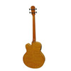 ARIA Stained Brown Medium Scale Fretless Elec-Acous Bass w/ Bag