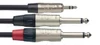 Stagg 2M/6FT SPLIT minST.PL-2PLG DLX