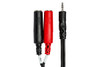 Hosa YMP-137 Stereo Breakout, 3.5 mm TRS to Dual 1/4 in TSF
