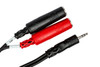Hosa YMP-137 Stereo Breakout, 3.5 mm TRS to Dual 1/4 in TSF