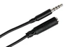 Hosa MHE-158 Headphone Adaptor, 3.5 mm TRRS to Slim 3.5 mm TRRS