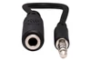 Hosa MHE-158 Headphone Adaptor, 3.5 mm TRRS to Slim 3.5 mm TRRS