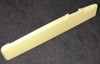 Acoustic Guitar Saddle Compensated 76x14x3mm Cream Plastic