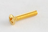 Countersunk Pickup Mounting Screws Gold