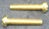 2 Gold Single Coil Pickup Screws Oval Head