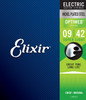 Elixir Electric Guitar Strings with OPTIWEB Coating, Super Light (.009-.042)