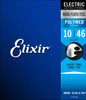 Elixir Strings Electric Guitar Strings with POLYWEB Coating, Light (.010-.046)