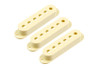 Cream Pickup Covers for Stratocaster - Set of 3