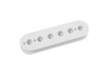 White 50mm Slug Side Humbucking Bobbin