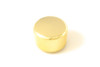 Gold Metal Cupcake Knob Set of 2