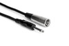 Hosa Unbalanced Interconnect 1/4 in TS to XLR3M 10 ft