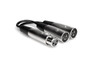 Hosa Y Cable XLR3F to Dual XLR3M