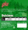 GHS Dulcimer Strings C Ionian Tuning Stainless Steel Loop End