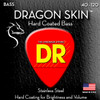 DR Dragon Skin Hard Coated Bass Strings 40-100 4-String Light