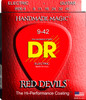 DR Red Devils Electric Guitar Strings Light 9-42