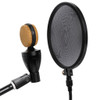 Stagg Fully Adjustable Pop Filter Screen for Studio Condenser Microphone