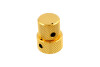 Gold Stacked Concentric Knob Set