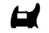 Black  3 Ply 8-hole Humbucking Pickguard for Telecaster