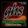 GHS Bright Bronze  Acoustic Extra Light 11-50