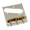 Nickel Vintage-style Compensated Saddle Bridge for Telecaster